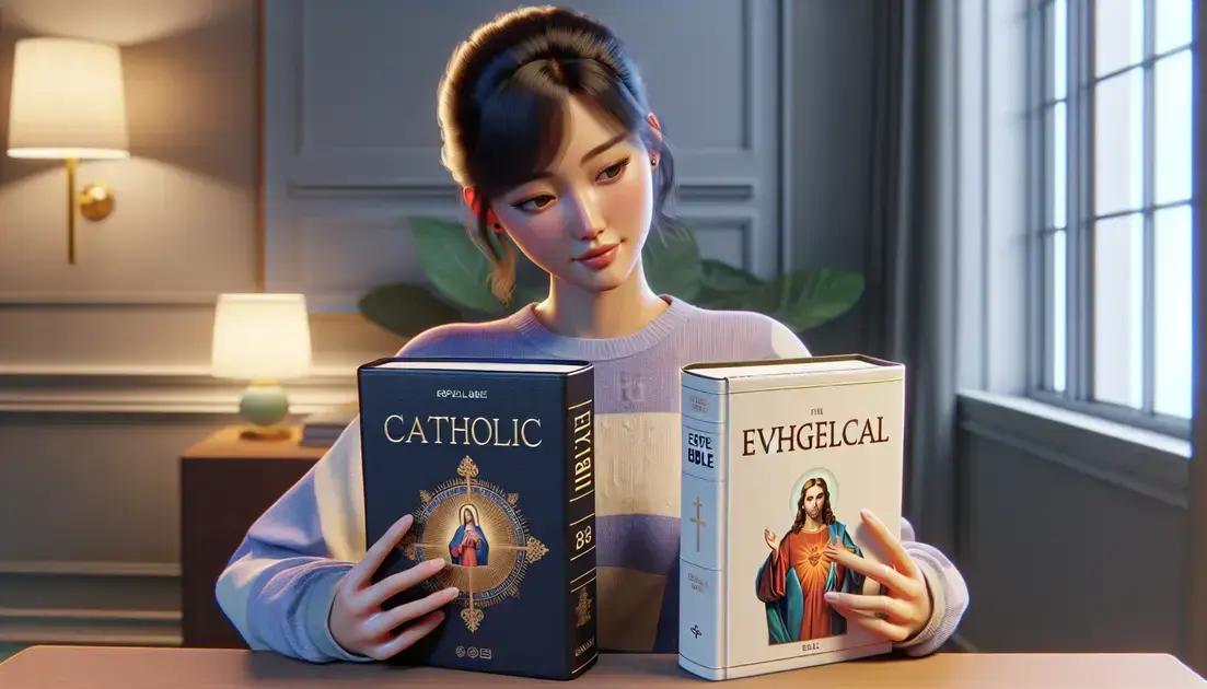 Qual a Diferença da Bíblia Católica para a Evangélica? Comparação e Análise